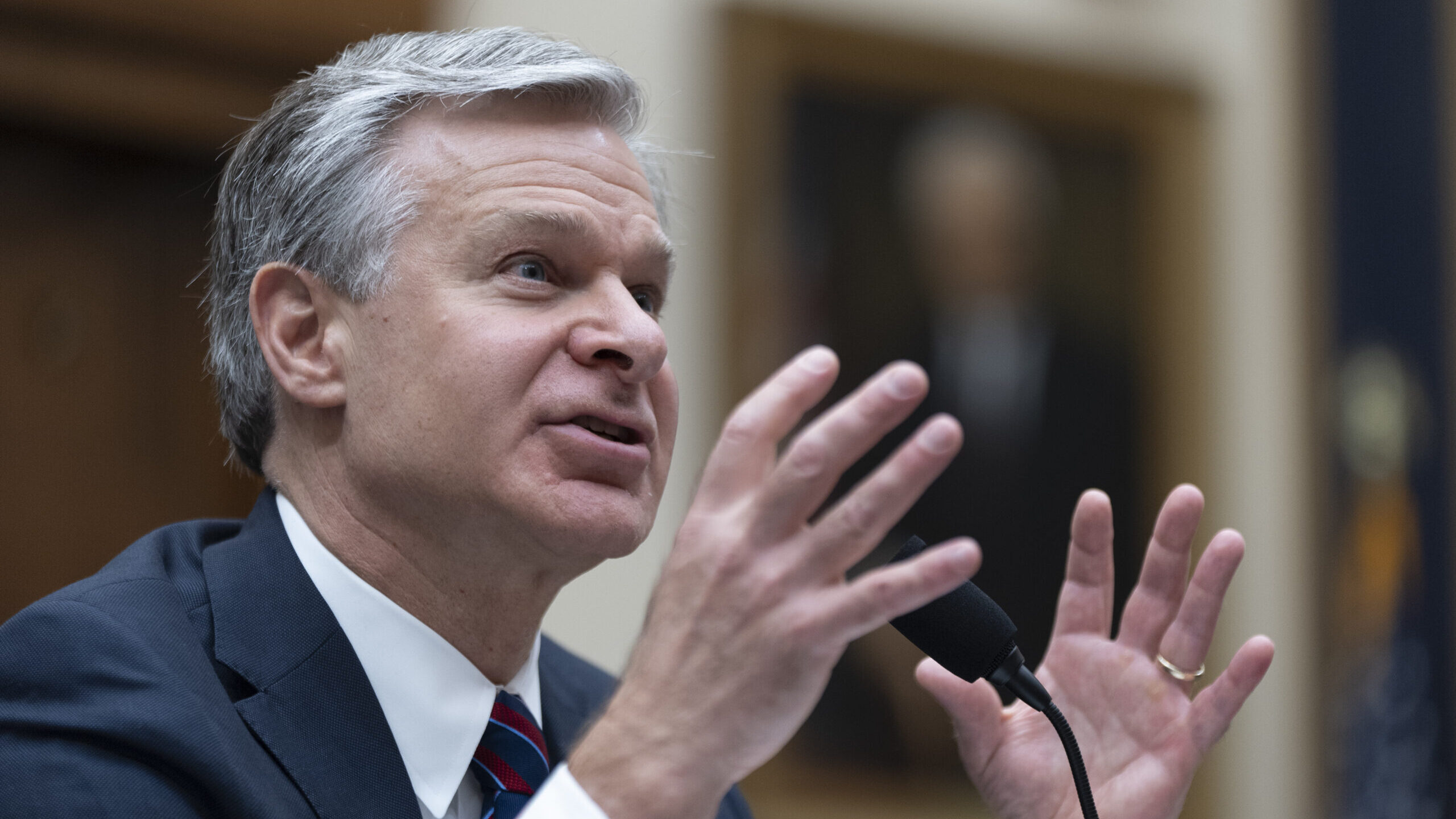 FBI Director Christopher Wray testifies about trump gunman and rally shooting...