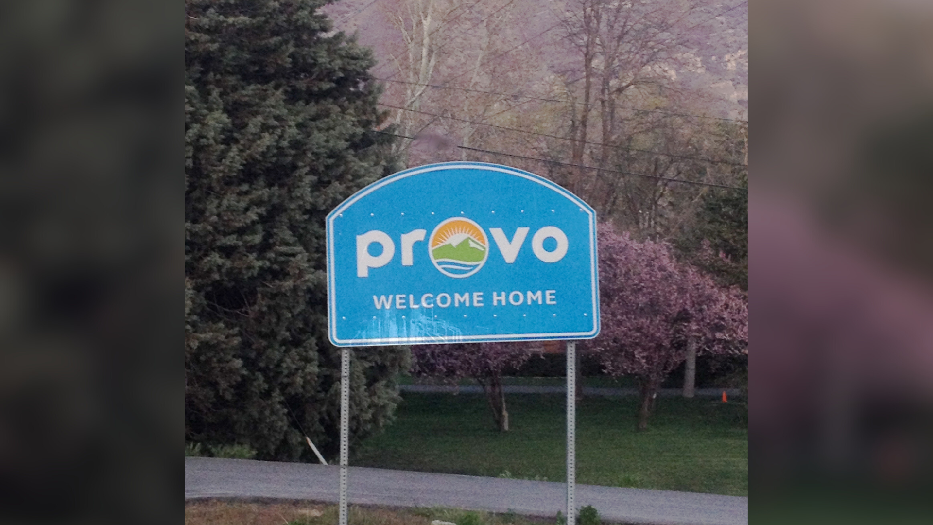 provo city welcome sign, provo sports park coming in september...