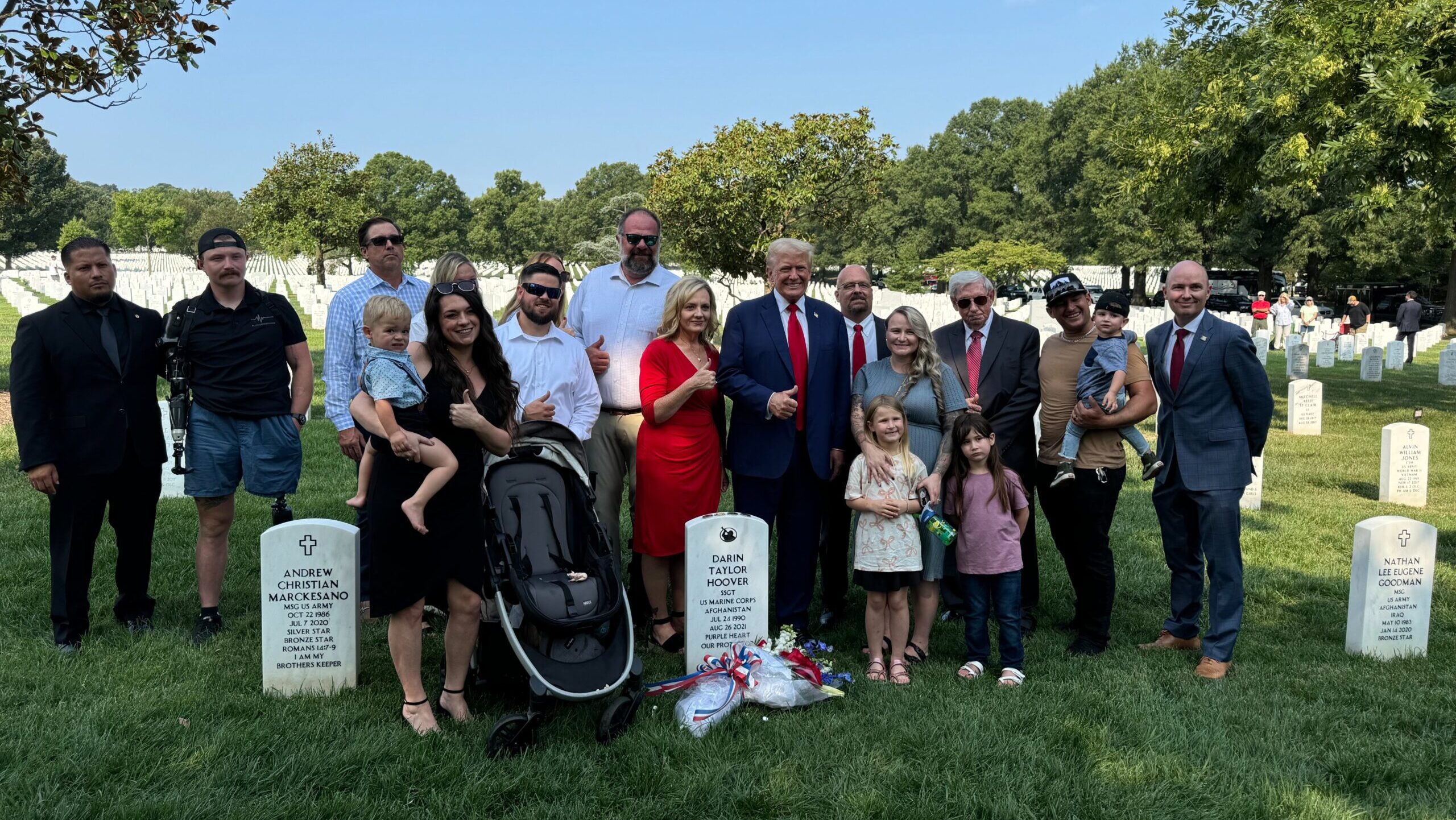 The incident at Arlington National Cemetery