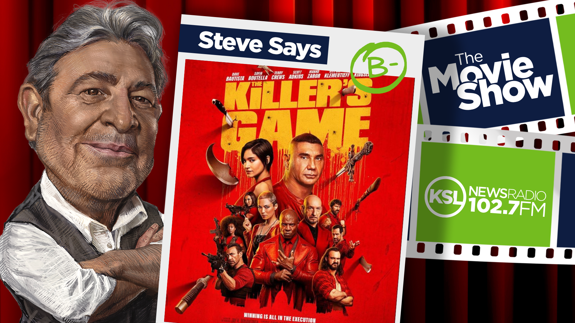 KSL Movie Show host says 'The Killer's Game' is full of action comedic violence....