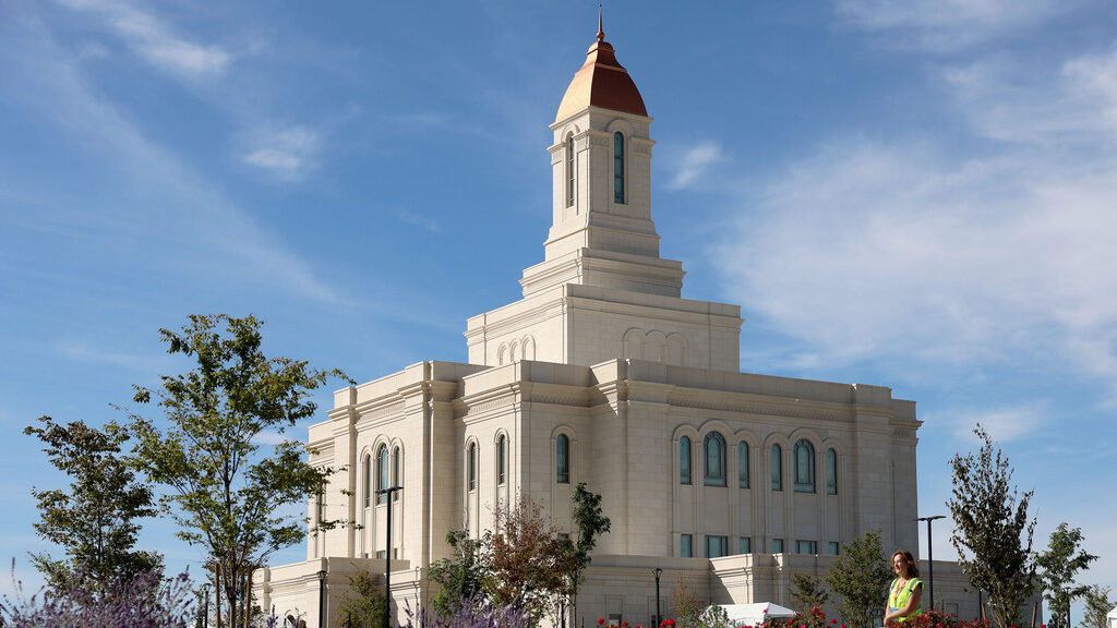 Deseret Peak Utah Temple...