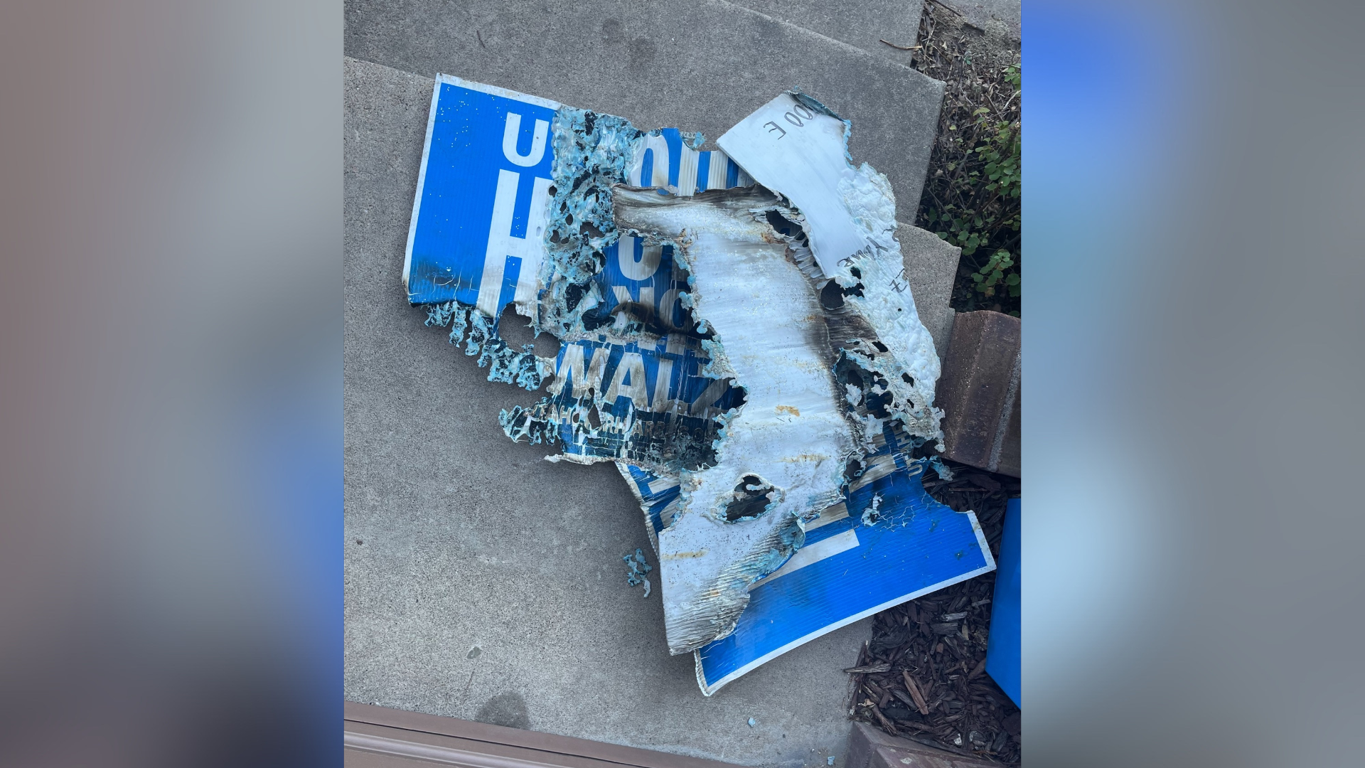 Bountiful political signs vandalized...