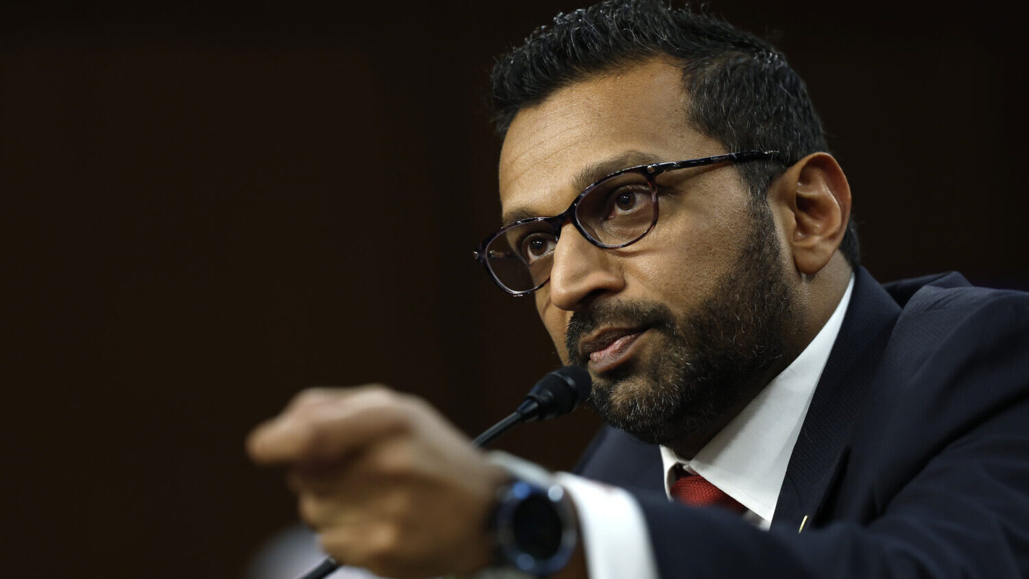 FILE: Kash Patel, President Donald Trump’s nominee to be Director of the Federal Bureau of Invest...