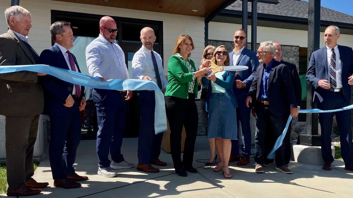 State and local officials gathered Thursday to celebrate the opening of the new Weber-Morgan Childr...