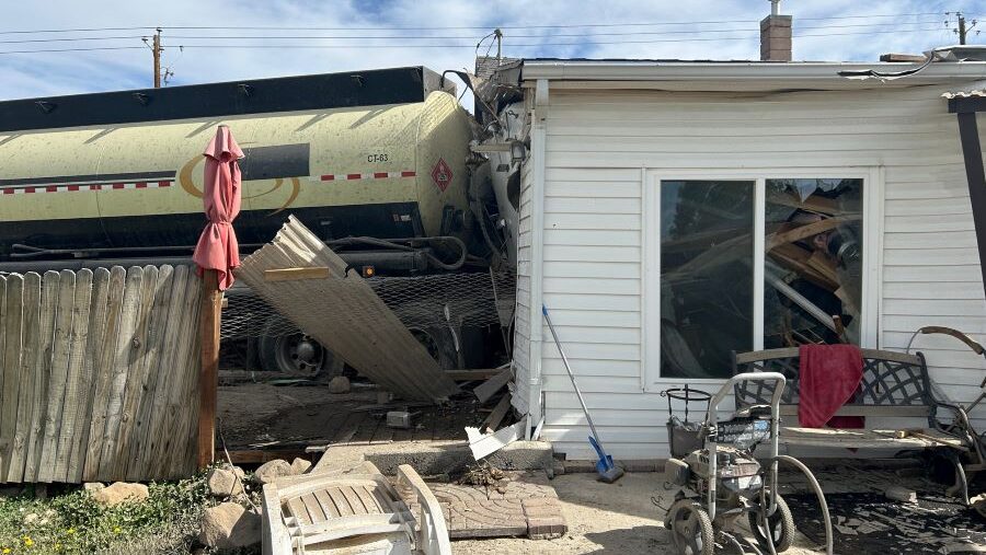 wellington semi crash...