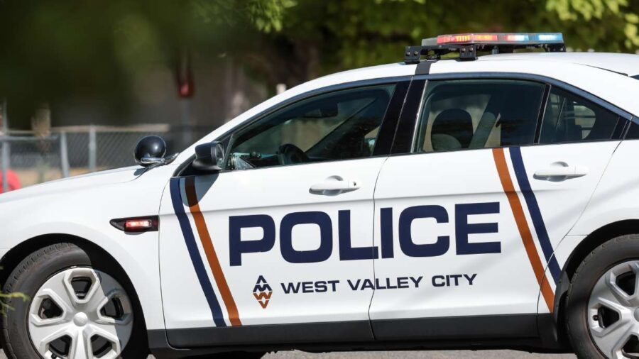 FILE - A West Valley City Police Department squad car. A SWAT team responded to a firearm incident...