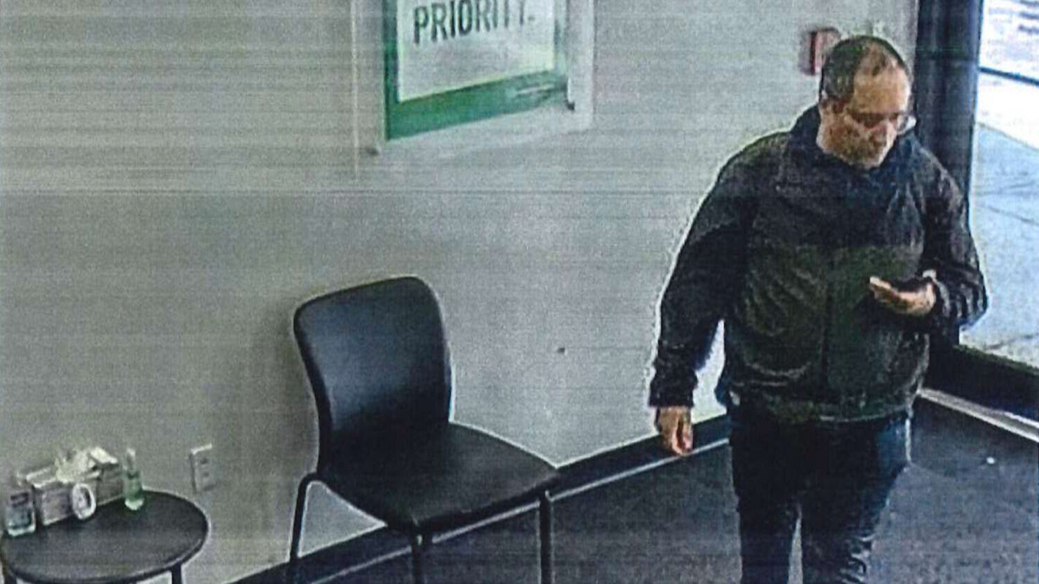 This image provided by Providence Police Dept. shows surveillance images of Claudio Neves Valente, ...