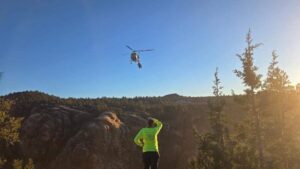 Search and rescue found and rescued two people on Saturday.