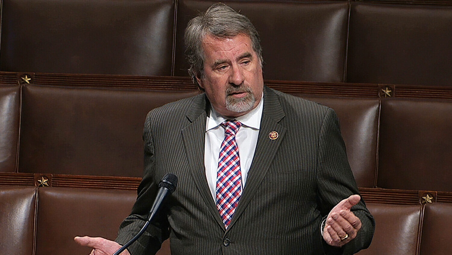 FILE - In this image from video, Rep. Doug LaMalfa. R-Calif., speaks on the floor of the House of R...