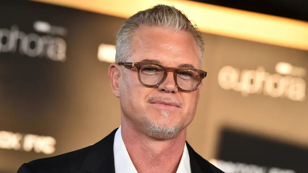 Eric Dane arrives at a promotional event for the series “Euphoria,” in Los Angeles, April 20, 2...