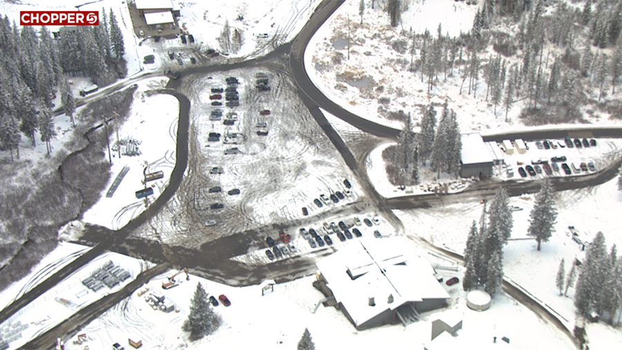 A birds-eye view of the Brighton ski resort. (KSL)...