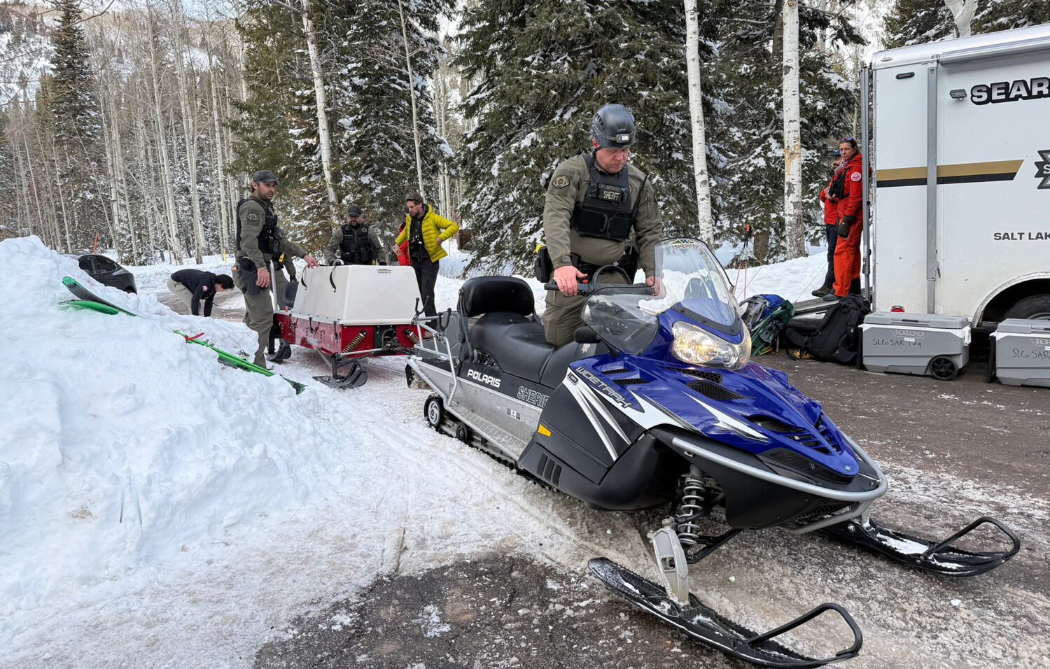 A 40-year-old man was caught and carried by an avalanche in Big Cottonwood Canyon, hours after anot...