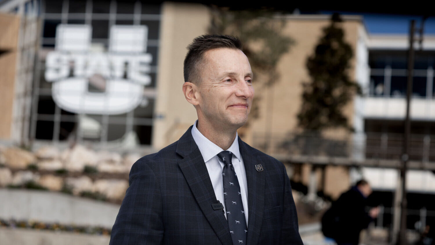 Brad Mortensen is pictured at Utah State University in Logan on Thursday, Oct. 30, 2025. Mortensen ...