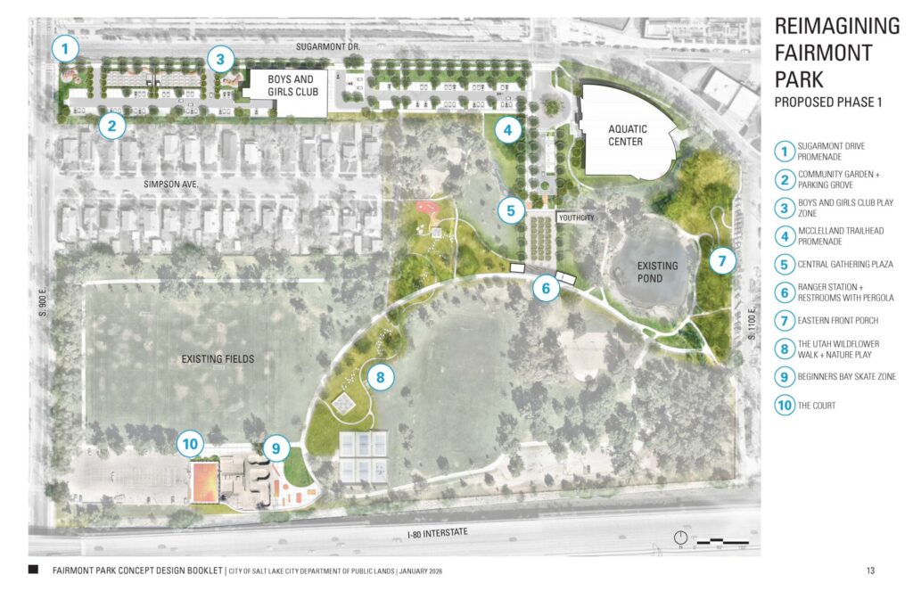 “Phase one” for upgrades to Fairmont Park.