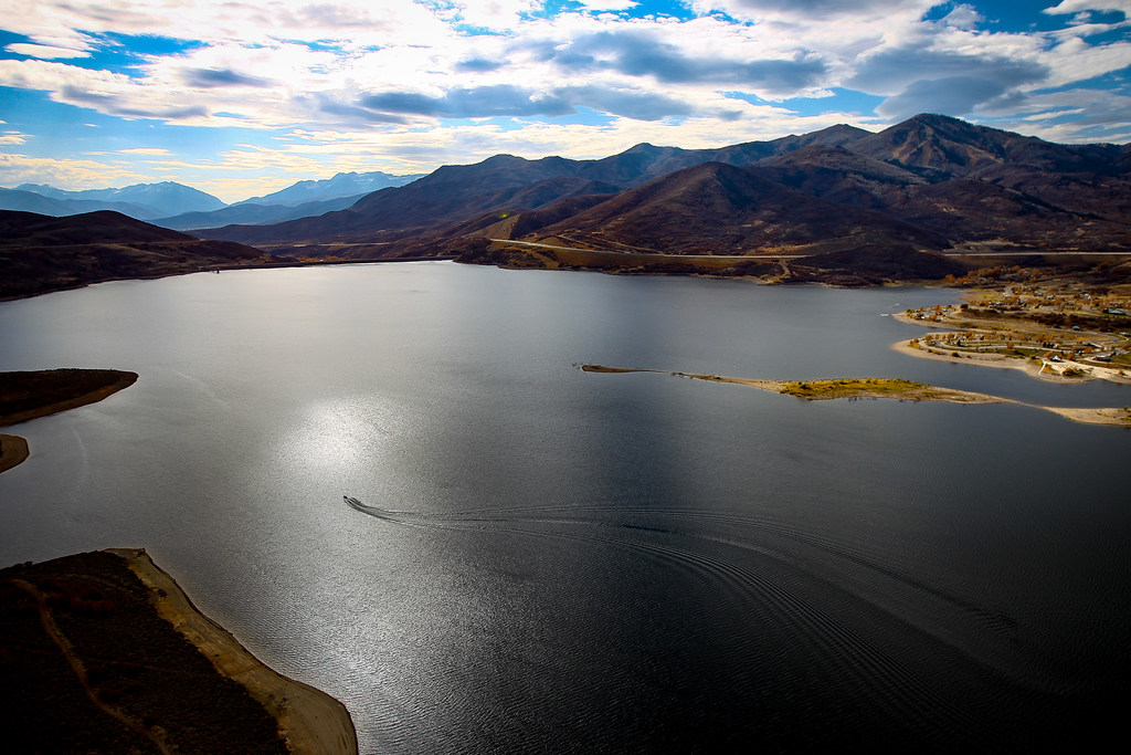Jordanelle Reservoir...