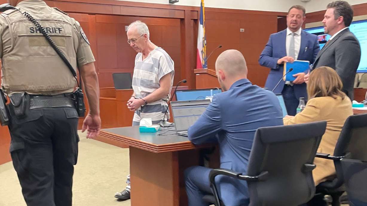 A former judge from Box Elder County accused of sexually enticing two minors and sharing disturbing...