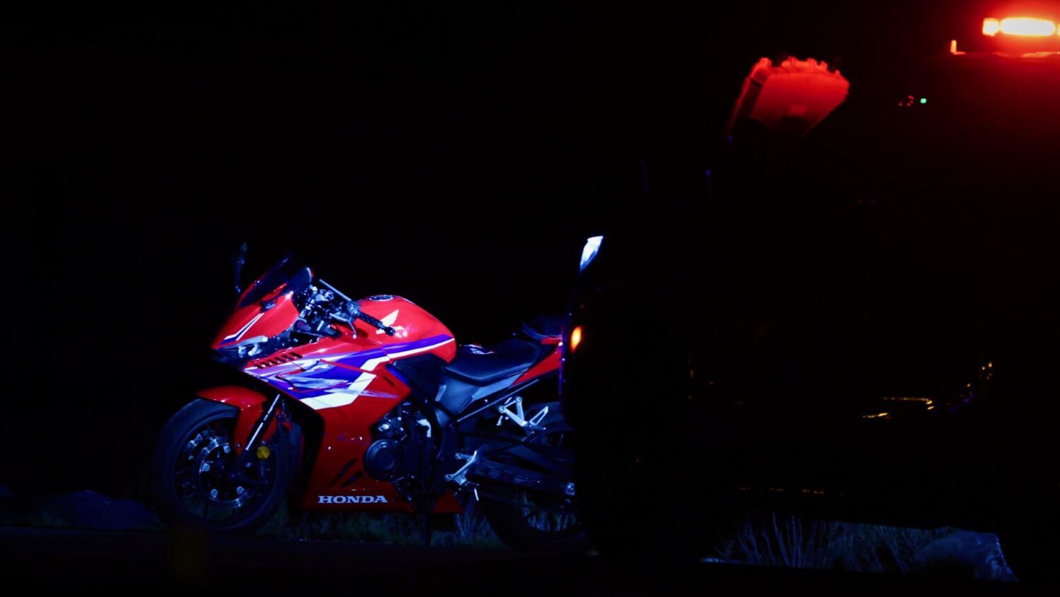 A motorcyclist died Wednesday night after he was thrown from his motor vehicle on state Route 189 i...