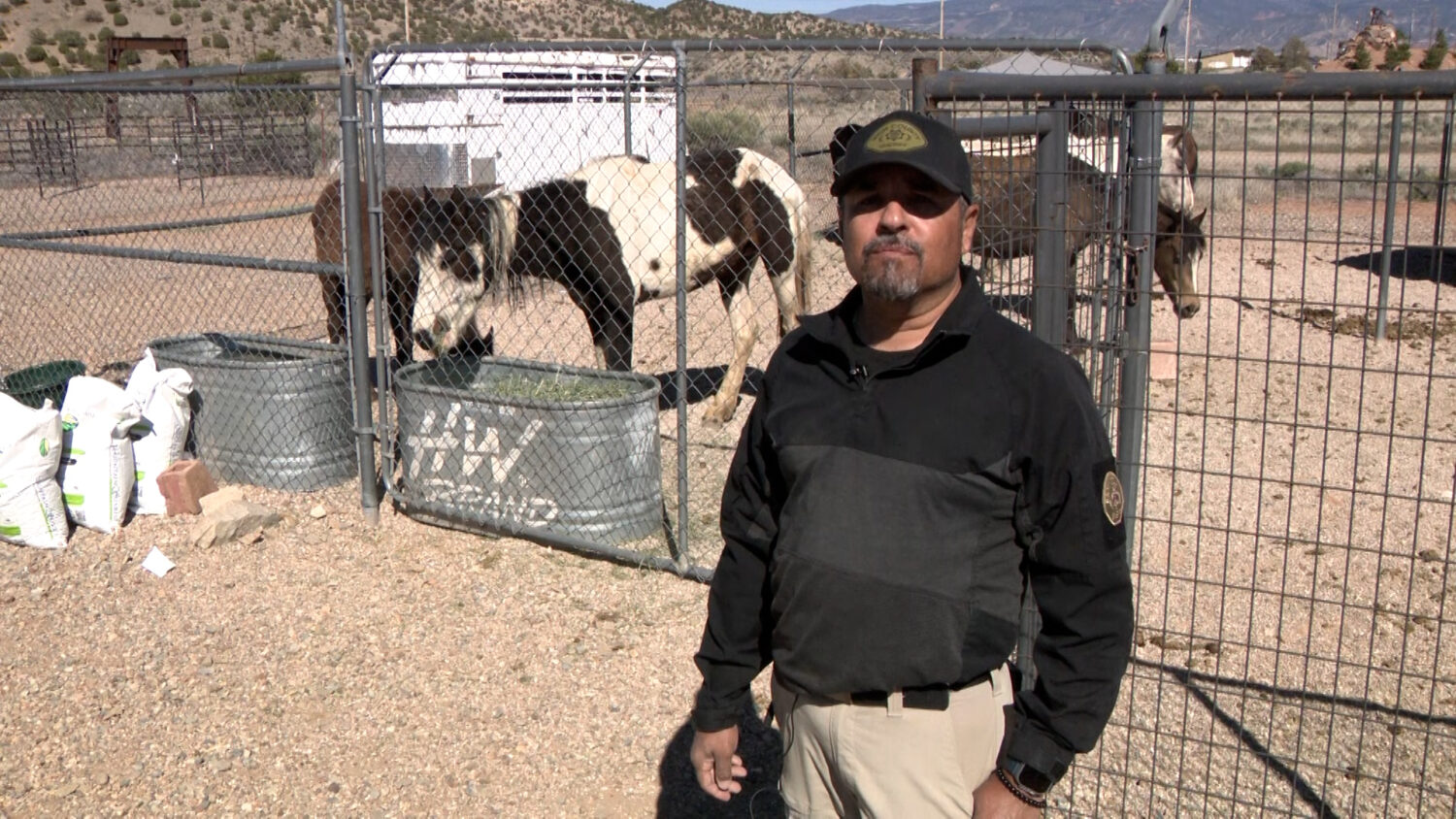 Ray Rodriguez, Iron County Sheriff’s animal control deputy, speaks with KSL on Thursday, April 23, 2026. (Marc Weaver, KSL)