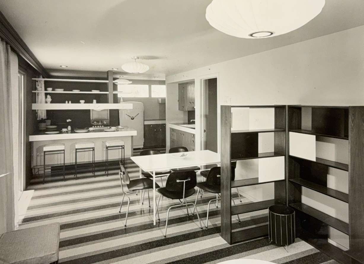 A kitchen featured during the 1954 Salt Lake Parade of Homes showcases the design trends of the era. (Photo: Salt Lake Home Builders Association)