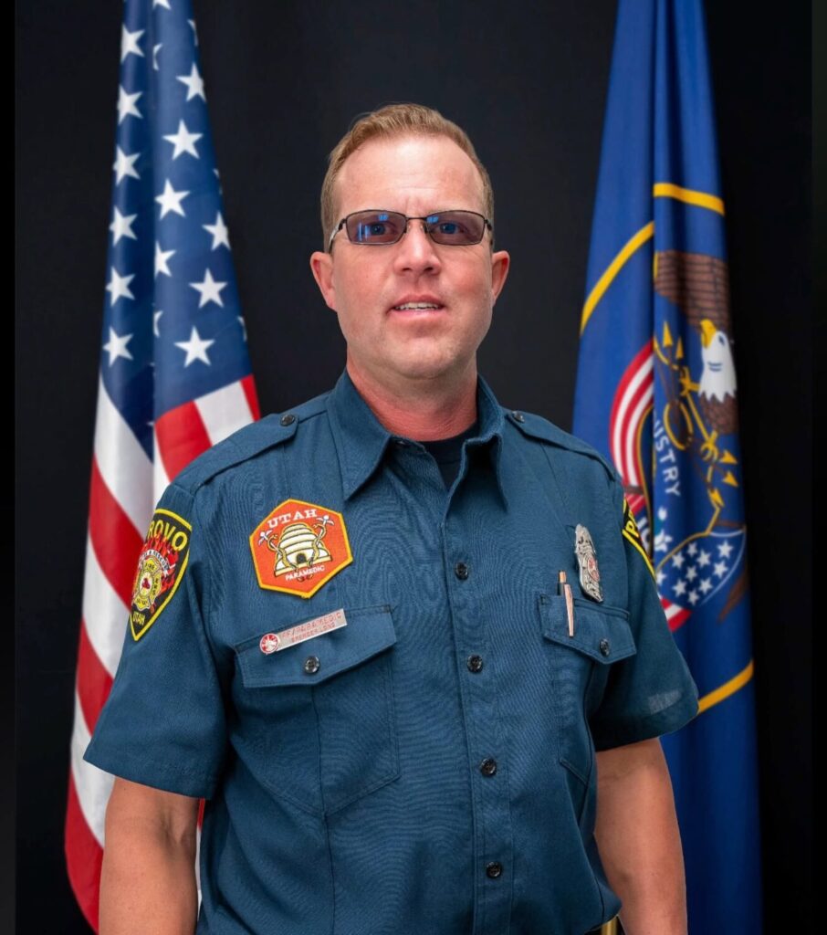 Captain Spencer Long of the Provo Fire Department, along with four members of his family, died in a flooding accident near the Sunglow campground in Wayne County Friday. (Picture credit: Provo Fire and Rescue Facebook page)