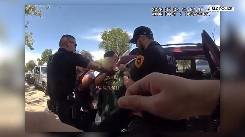 What began as a frightening encounter for a Salt Lake City mother and her autistic teenage son ended with appreciation for the officers who responded after a mistaken 911 call. (Greg Anderson, KSL)