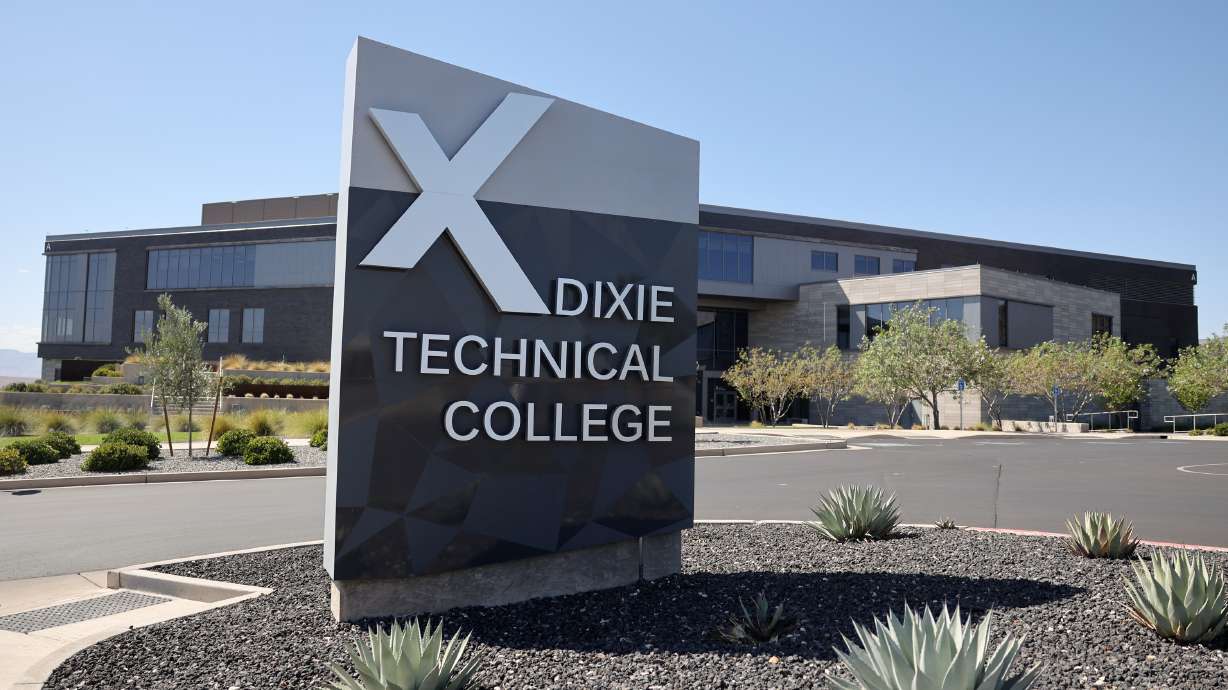 Dixie Technical College in St. George on Sept. 13, 2025. The college received a $930,000 grant it w...