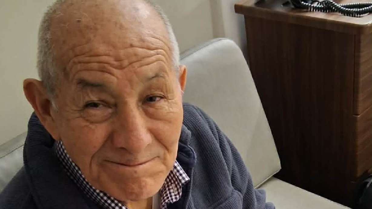 Ferdico Perez Arenas, 76, is pictured with his granddaughter in an undated photo. Perez was hit by ...