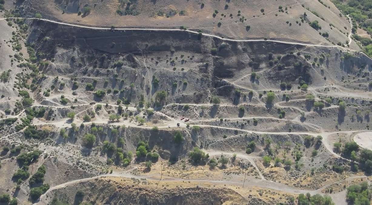 A fire was started by fireworks on Saturday in Provo. (Photo: Provo Fire & Rescue)