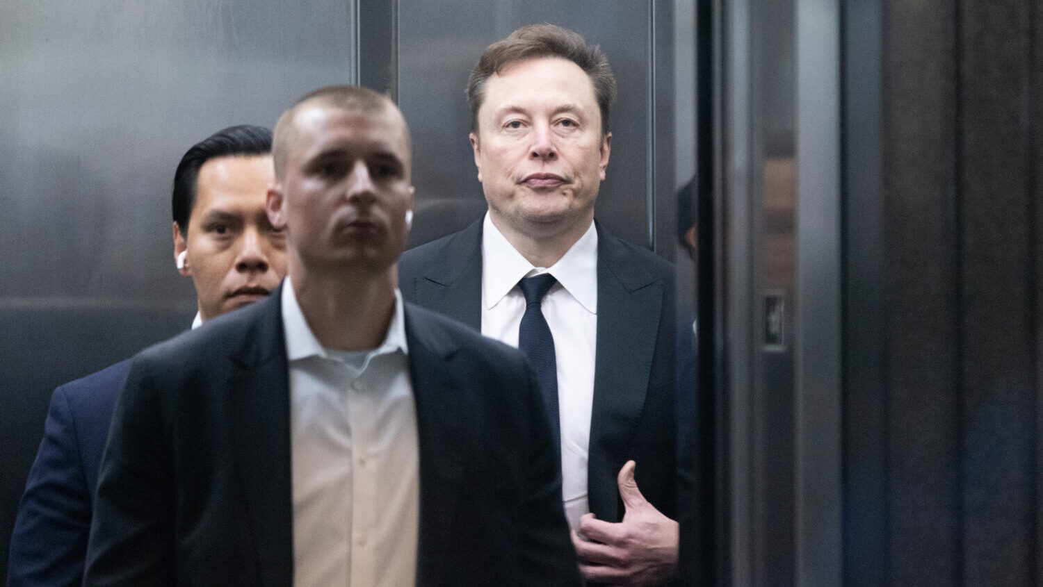 FILE: Elon Musk arrives to court at the Ronald V. Dellums Federal Building on April 30, 2026 in Oak...