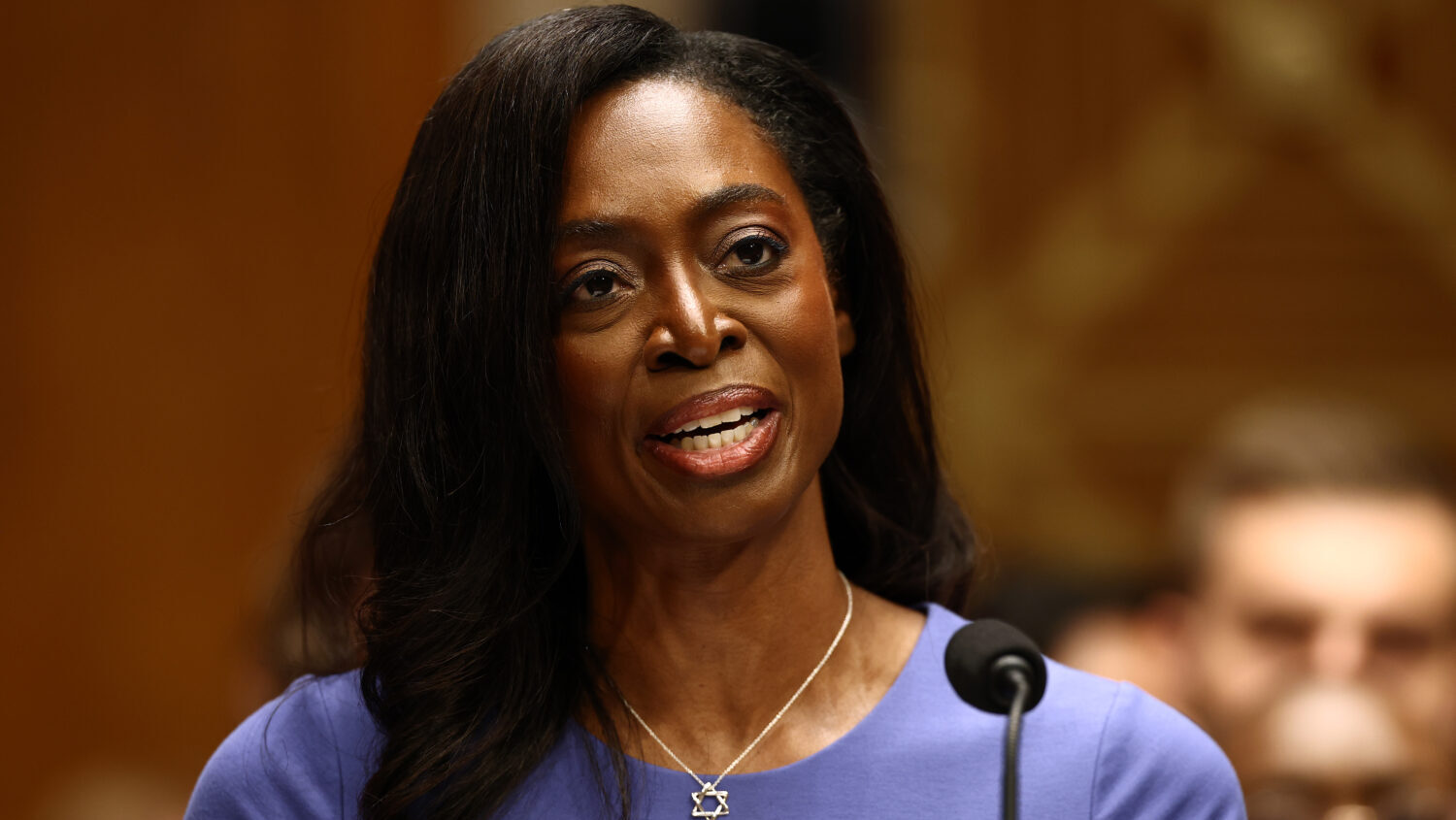 FILE: Erica Schwartz attends her confirmation hearing to become director of the Centers for Disease...
