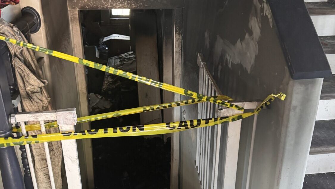 Fire, likely started by an exploding lithium-ion battery, destroyed Sarah Marshall's home on June 13, 2026. The Red Cross volunteer is hoping to use the lessons she learned to help others prevent similar tragedies. (Photo: Sarah Marshall)