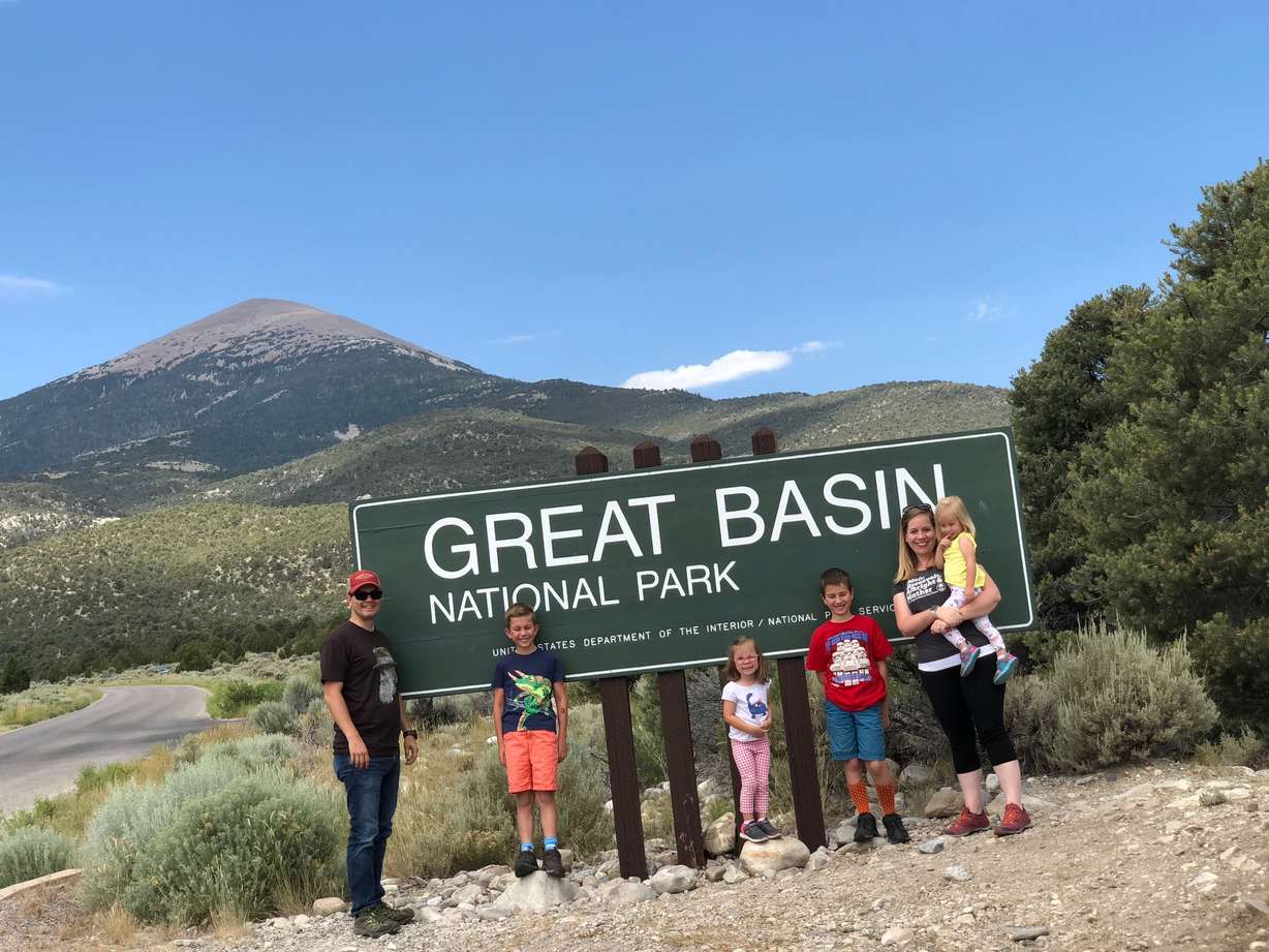 The Moon family is pictured at Great Basin National Park in Nevada. (Photo: Moon family)