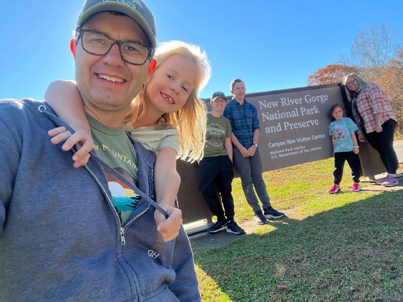 The Moon family is pictured at Great Basin National Park in Nevada. (Photo courtesy: Moon family)