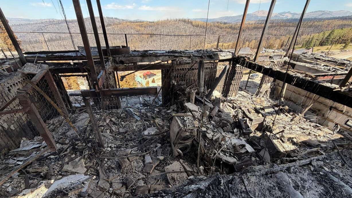 Charred remains of houses and vehicles in Eagle Point Resort’s West Village outside of Beaver, Tuesday, after the Cottonwood Fire torched much of the area. Utah has already experienced 390 wildfires this summer. (Photo: Steve Mayer)