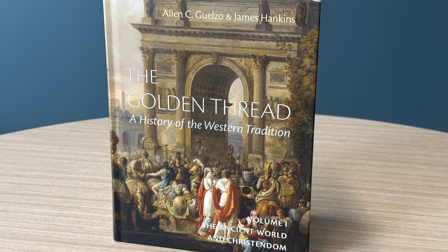 A text book, shown Tuesday, Aug 11, 2026 in Washington, to be used by the Pentagon this fall when t...