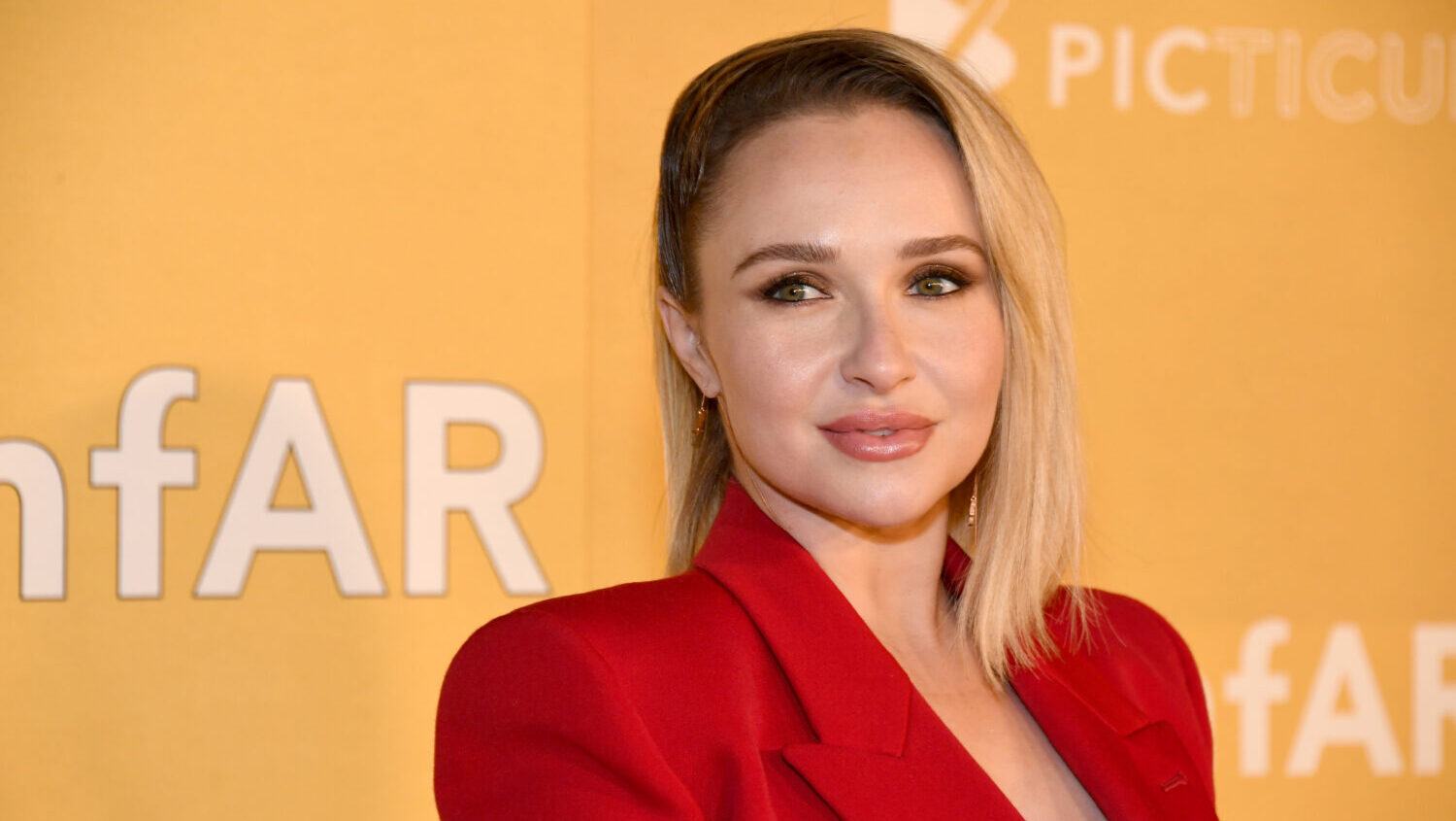 FILE: Hayden Panettiere attends amfAR Gala Los Angeles 2022 at Pacific Design Center on November 03...