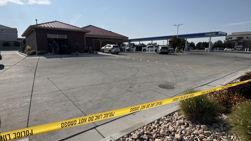 One man was killed after entering a Riverton gas station with a shotgun on Friday, police said. (Alex Cabrero, KSL)