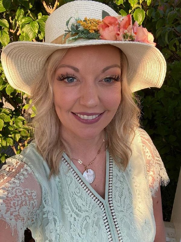 Jessica Orton Lyman, 44, was shot and killed at her Saratoga Springs home on March 28, 2025. (Photo courtesy: family photo via Wing Mortuary)