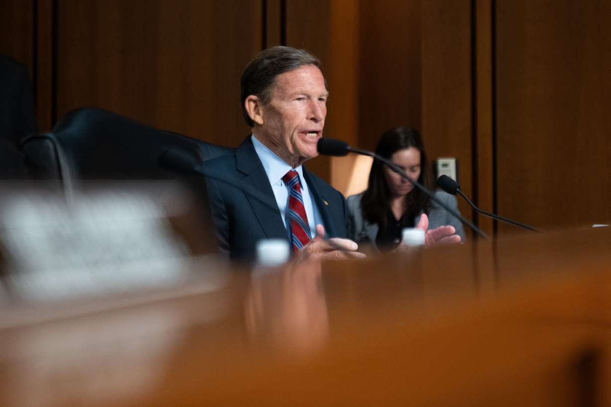 Sen. Richard Blumenthal, D-Conn., attends a Senate Judiciary Committee hearing on Capitol Hill in Washington, Wednesday, July 15. (Photo: Allison Robbert)