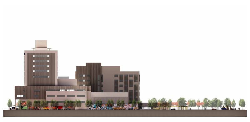 A rendering of the proposed "LDS Hospital replacement site" in Salt Lake City. Intermountain Health included the rendering in new documents sent to the city on Thursday. (Photo: Intermountain Health via Salt Lake City)