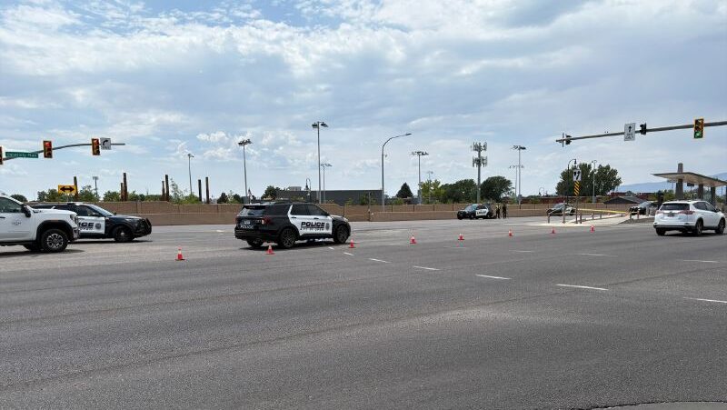 A man died after being hit by a vehicle in Orem on Monday. (Greg Anderson, KSL)
